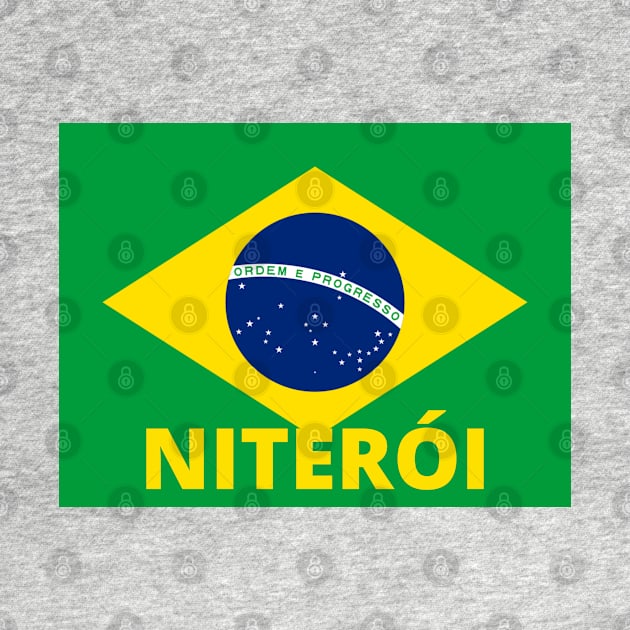 Niterói City in Brazilian Flag by aybe7elf